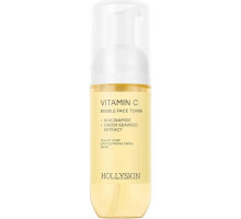 Пінний тонер для підтримки сяйва шкіри Hollyskin Vitamin C 150 мл