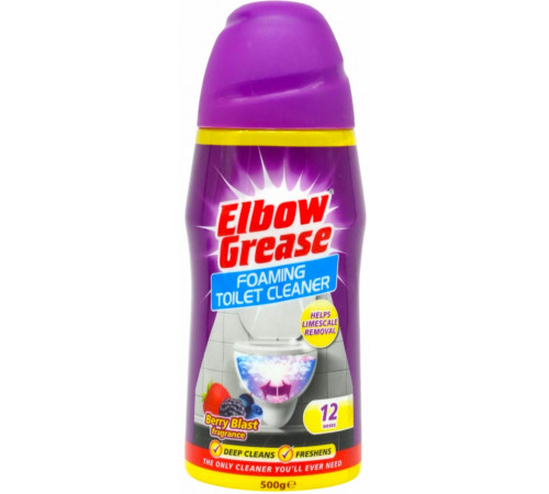 Піноутворюючий засіб для чищення унітазу Elbow Grease Ягідний вибух 500 г