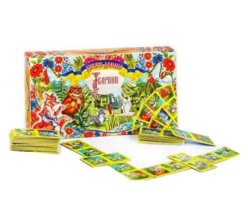 Настільна гра Danko Toys DT G44-T Доміно дитяче Тварини