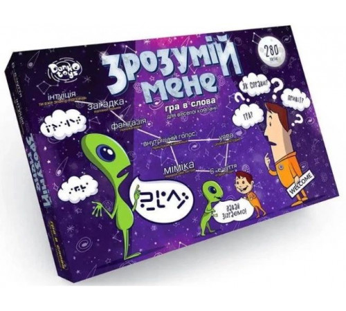 Настільна гра Danko Toys DT G18U Зрозумій мене
