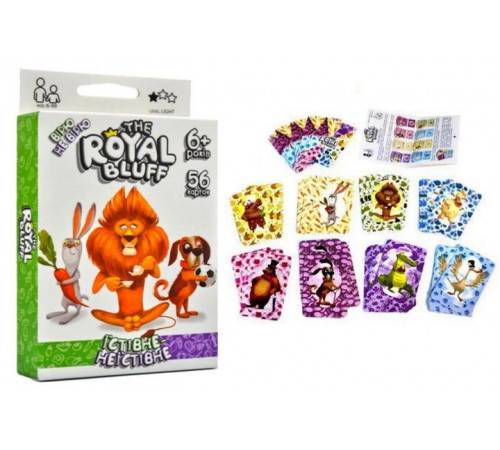 Настільна гра Danko Toys RBL-02-01U міні The Royal Bluff