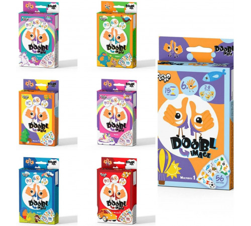 Настільна гра Danko Toys DBI-02-01/02/03/04 міні Doobl Image