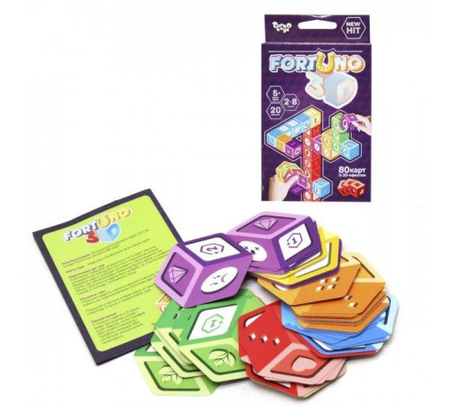 Настільна гра Danko Toys G-F3D-01-01U міні Fortuno 3D