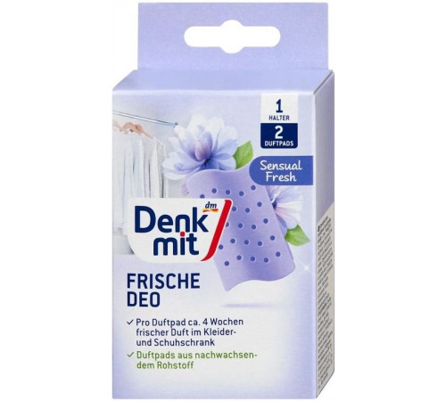 Освіжувач для шафи та гардеробу Denkmit Sensual Fresh 2 шт