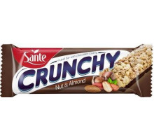 Злаковий батончик мюслі Sante Crunchy Nut & Almond 40 г