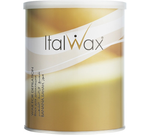 Теплый воск для депиляции ItalWax Банан 800 мл Теплый воск для депиляции ItalWax Банан 800 мл