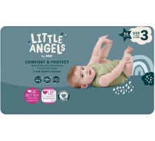 Підгузки Asda Little Angels Comfort & Protect 3 (6-10 кг) 56 шт