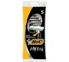 Станки бритвені BIC Metal 5 шт