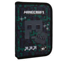 Пенал шкільний Yes 533664 Minecraft Watch Outt твердий одинарний з клапаном
