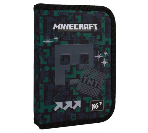 Пенал шкільний Yes 533664 Minecraft Watch Outt твердий одинарний з клапаном Пенал шкільний Yes 533664 Minecraft Watch Outt твердий одинарний з клапаном