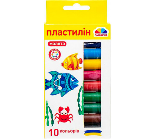 Пластилін Гамма Малята 100306 100 г Пластилін Гамма Малята 100306 100 г