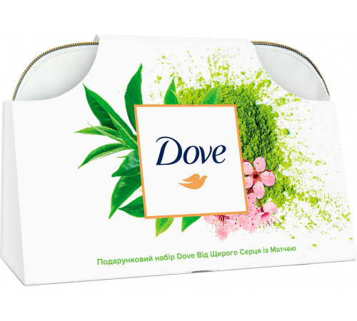 Подарочный набор Dove женский "От всего сердца" косметичка