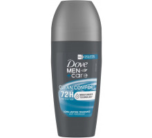 Дезодорант кульковий чоловічий Dove Clean Comfort 72H 50 мл