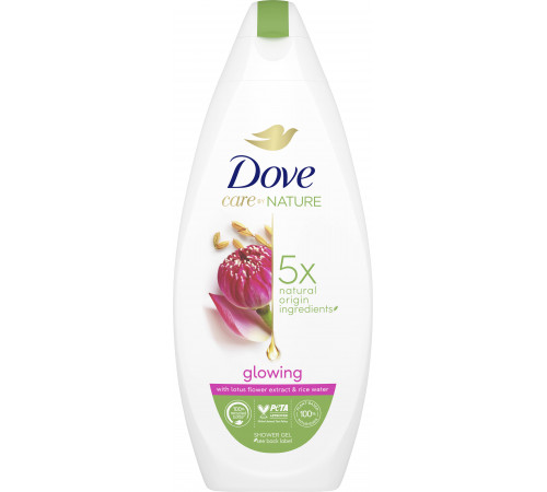 Гель для душу Dove Glowing Сяяння шкіри 225 мл