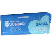 Подгузники Esselunga 5 (11-25 кг) 24+24 шт