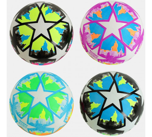 М'яч гумовий С 56278 d-17см в асортименті