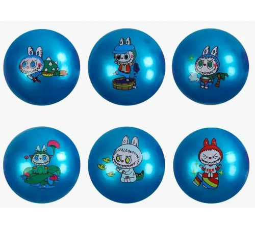 М'яч гумовий Лабубу С 70962 d-18 см в асортиметі