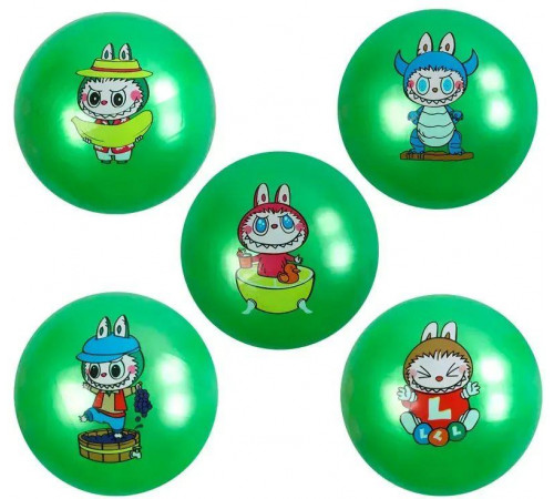 М'яч гумовий Лабубу С 70962 d-18 см в асортиметі