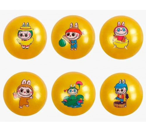 М'яч гумовий Лабубу С 70962 d-18 см в асортиметі