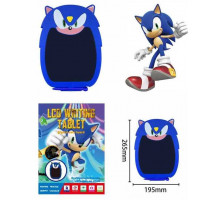 Планшет для малювання С76252 Сонік (кольоровий, стилус, блокування екрана, стирання)