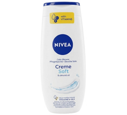 Гель для душу жіночий Nivea Creme Soft 250 мл