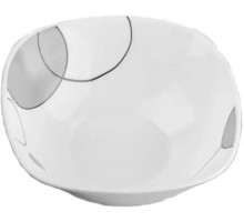 Салатник Vittora V-190Sgb Square Сірі бульбашки 190 мм