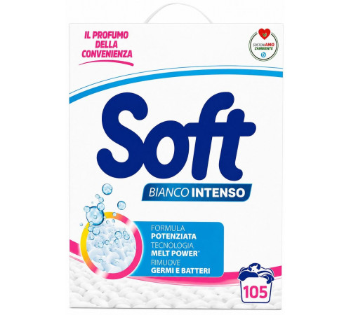 Стиральный порошок Soft Bianco Intenso 5,25 кг 105 циклов стирки