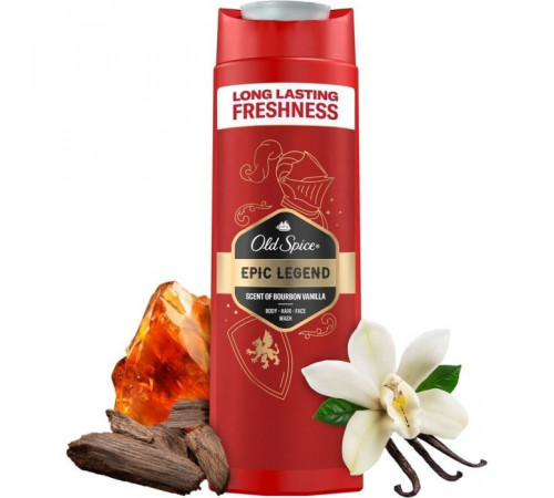 Гель для душу Old Spice Epic Legend 3 in1 400 мл