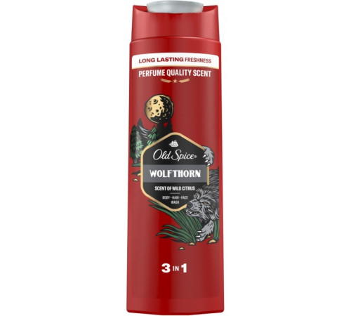 Гель для душу Old Spice Wolfthorn 3 in 1 400 мл