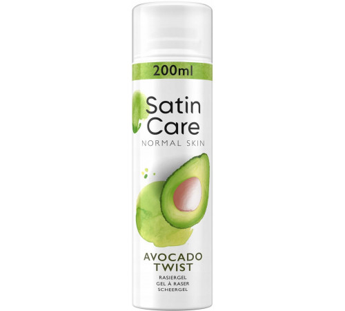 Гель для гоління жіночий Satin Care Avocado Twist 200 мл