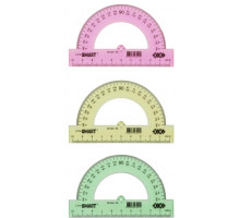 Транспортир пластиковий Zibi ZB5641-99 в асортименті
