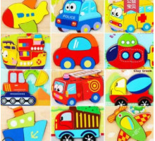 Дерев'яна гра  С 75587 Рамка-вкладиші