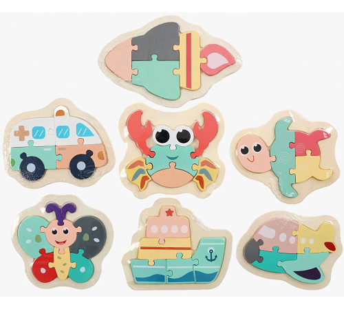 Дерев'яна гра С65104  Рамка-вкладиші