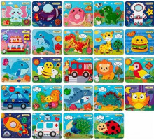 Дерев'яна гра С75607 Рамка-вкладиші