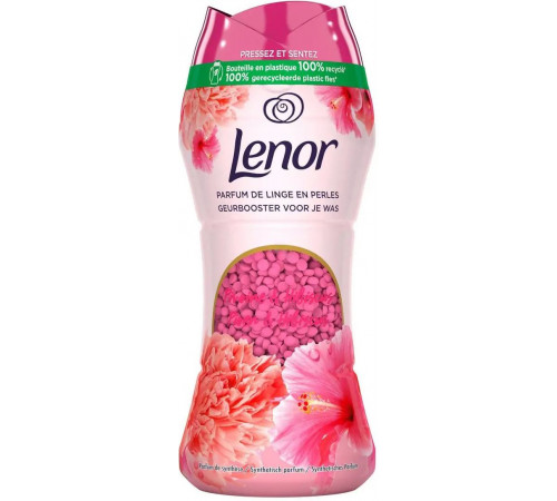 Ароматизатор для білизни в гранулах Lenor Pivoine & Hibiscus 210 г