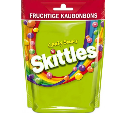 Драже Skittles Crazy Sours 160 г