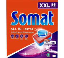 Таблетки для посудомоечных машин Somat All in One Extra 56 шт (цена за 1шт)