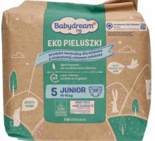 Экологические биоразлагаемые подгузники Babydream 5 (10-16 кг) 28 шт