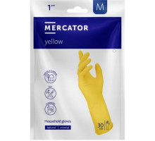 Рукавиці господарські латексні Mercator М 1 пара