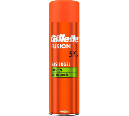 Гель для гоління Gillette Fusion 5 Sensitive 200 мл