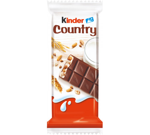 Батончик шоколадний Kinder Country 23.5 г