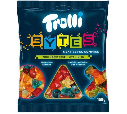 Конфеты желейные Trolli Bytes 150 г