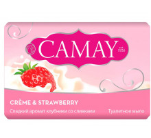 Мыло Camay Creme&Strawberry Клубника со Сливками 85 г