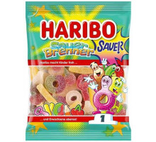 Цукерки желейні Haribo Sauer Brenner 160 г