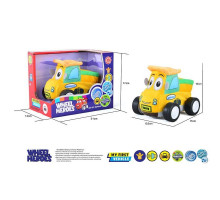 Машинка м'яка QL 8005 C-5 Шкільний автобус (звук, музика, вібрує)