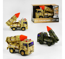 Машина військова WY440 C/441 С (звук, світло, інерція, рухомі елементи) в коробці