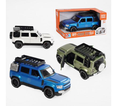 Джип 8057-1 (звук, підсвічування, гумові шини)