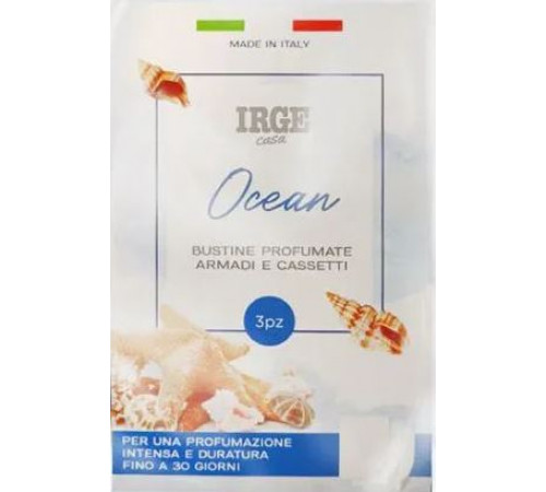 Ароматизатор для гардеробу Irge в гранулах Ocean 3 шт