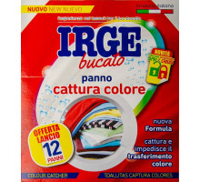 Серветка-пастка для прання кольорових речей Irge 12 шт