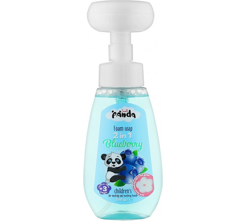 Дитяче мило-пінка 2в1 Small Panda Blueberry 300 г Дитяче мило-пінка 2в1 Small Panda Blueberry 300 г